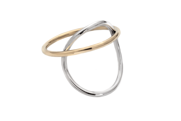 Adeline Cacheux Jewelry Design Bague Argent Or 18 cts