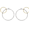 Adeline Cacheux Jewelry Design boucles d'oreilles bi-matières