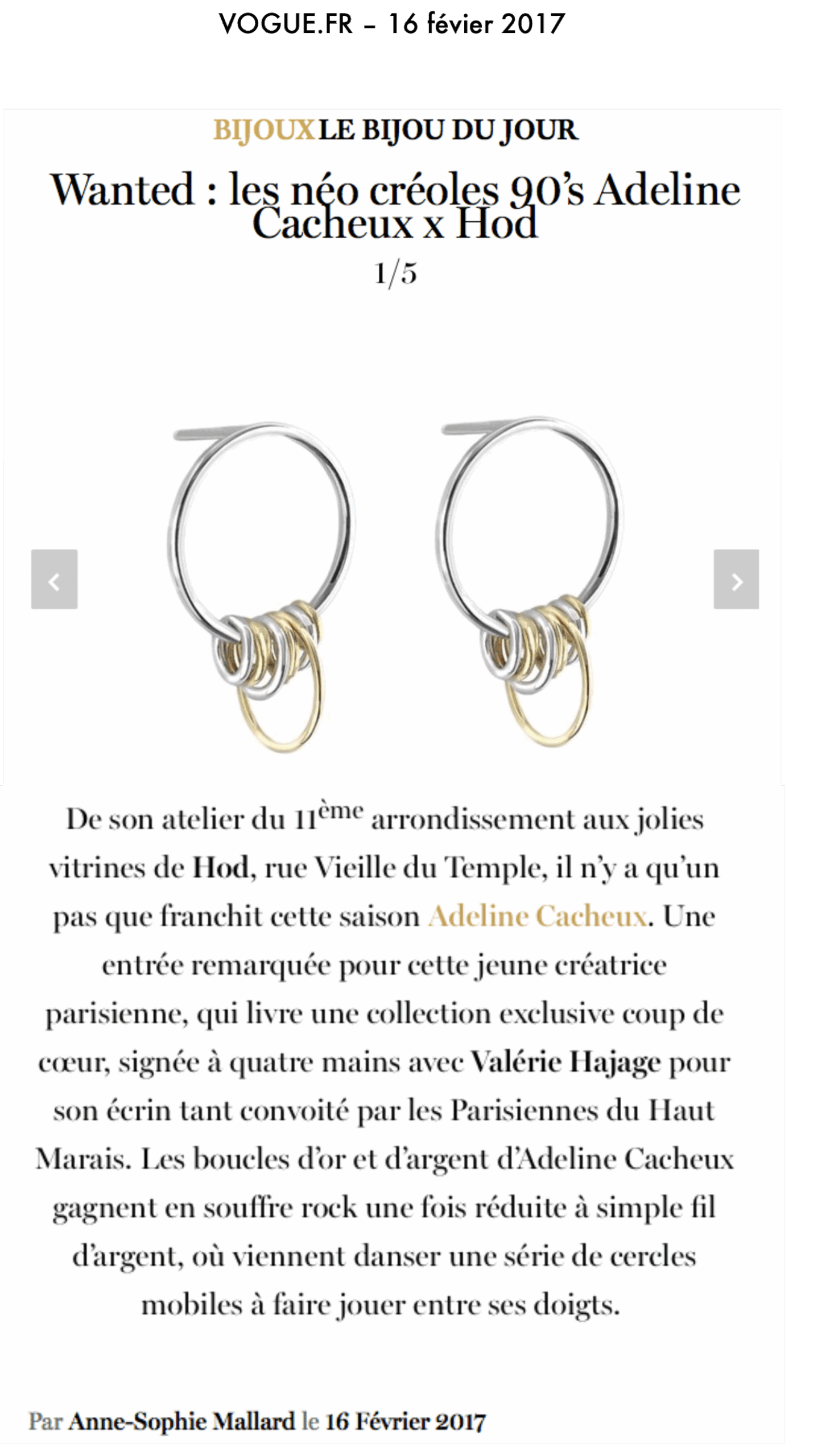 Voguexhod Adeline Cacheux