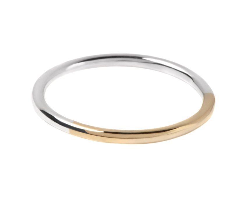 alliance homme femme or argent