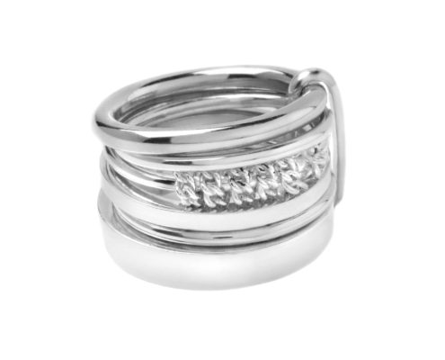 bernar01 925 bague multi rangs adeline cacheux