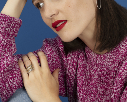 clip bijou d'oreille argent