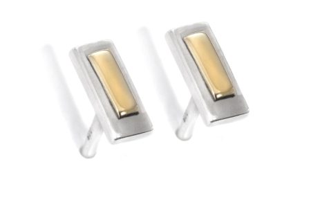 boucle d'oreille argent or adeline cacheux puces d'oreilles