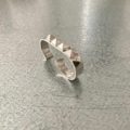 bague double doigt adeline cacheux épine spike