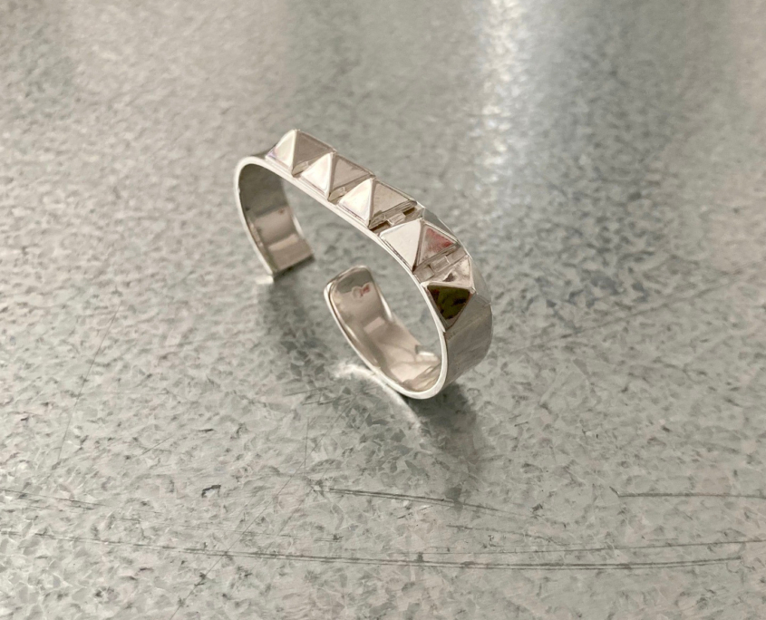 bague double doigt epine#2 bague double doigt adeline cacheux épine spike